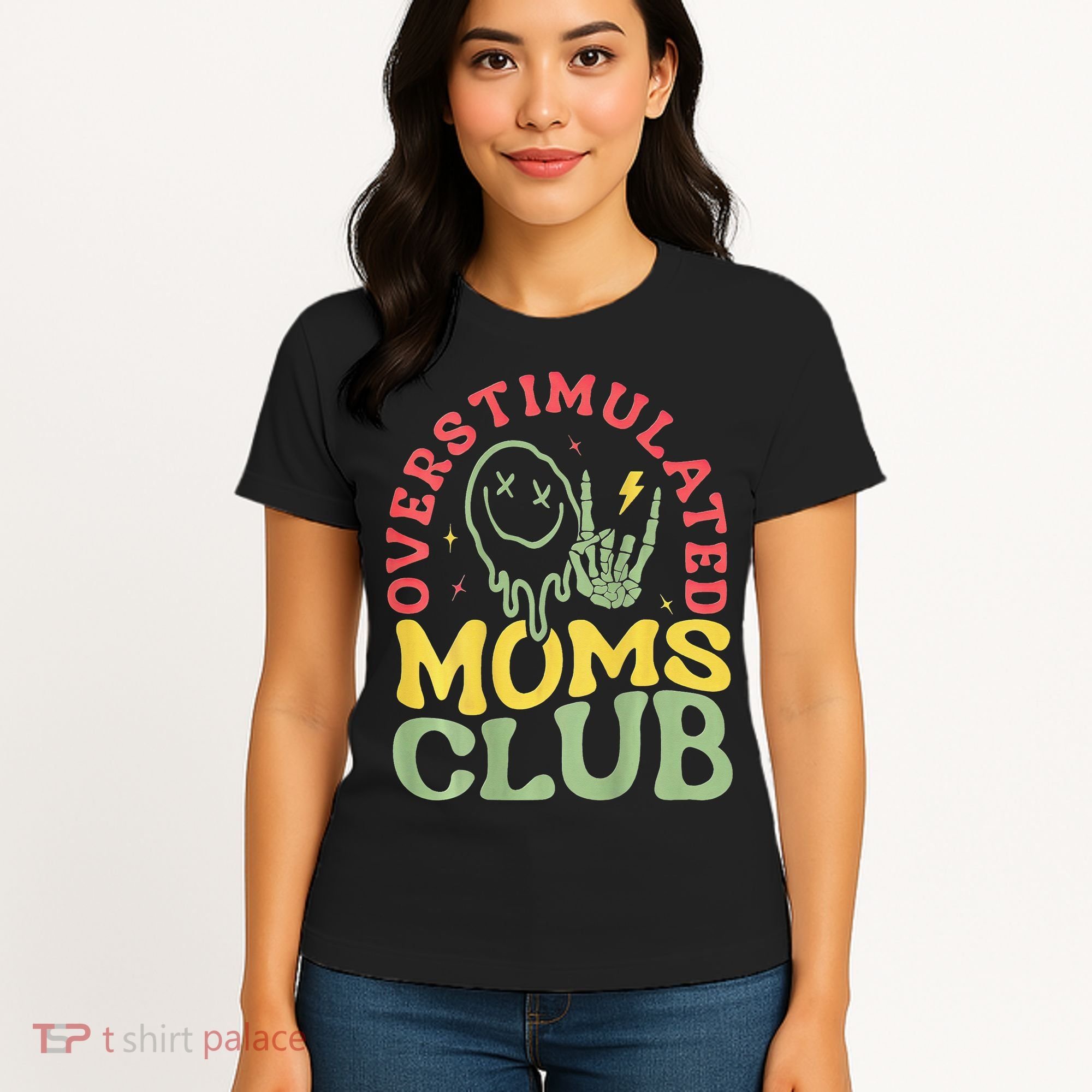 Overstimulated Moms Club Mother Day Women's T-Shirt