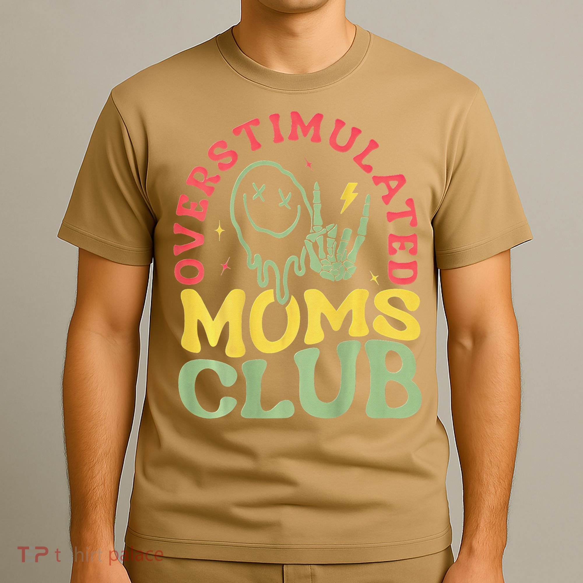 Overstimulated Moms Club Mother Day T-Shirt
