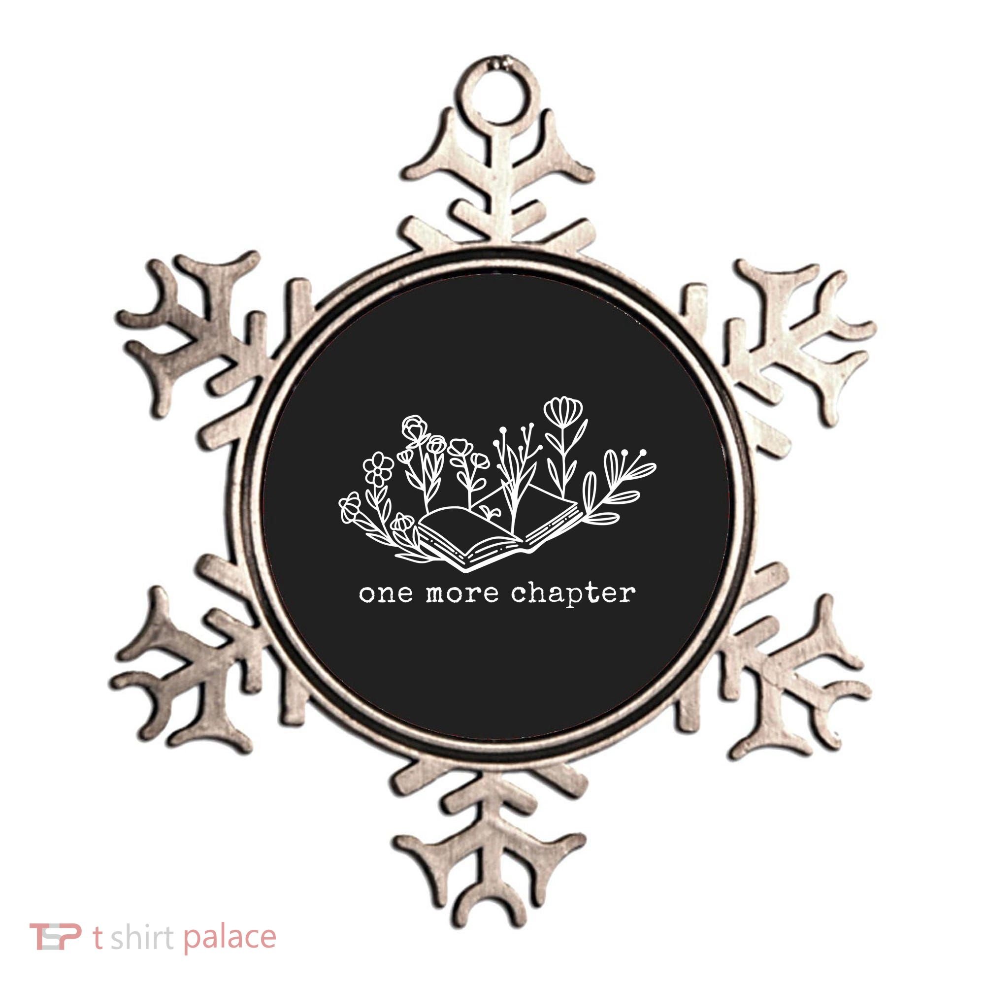 One More Chapter Book Lover Ornament