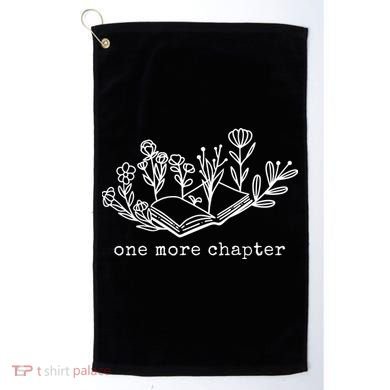 One More Chapter Book Lover Golf Towel