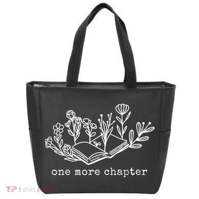 One More Chapter Book Lover Tote Bag