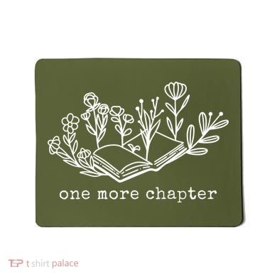 One More Chapter Book Lover Mousepad