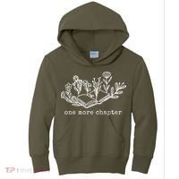 One More Chapter Book Lover Kids Hoodie thumb 0