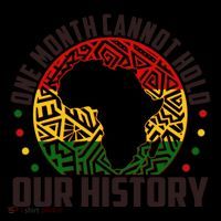 One Month Cannot Hold Our History Black History Month Coffee Mug thumb 5