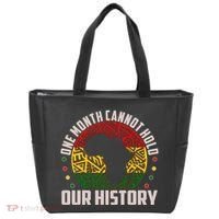 One Month Cannot Hold Our History Black History Month Tote Bag thumb 0