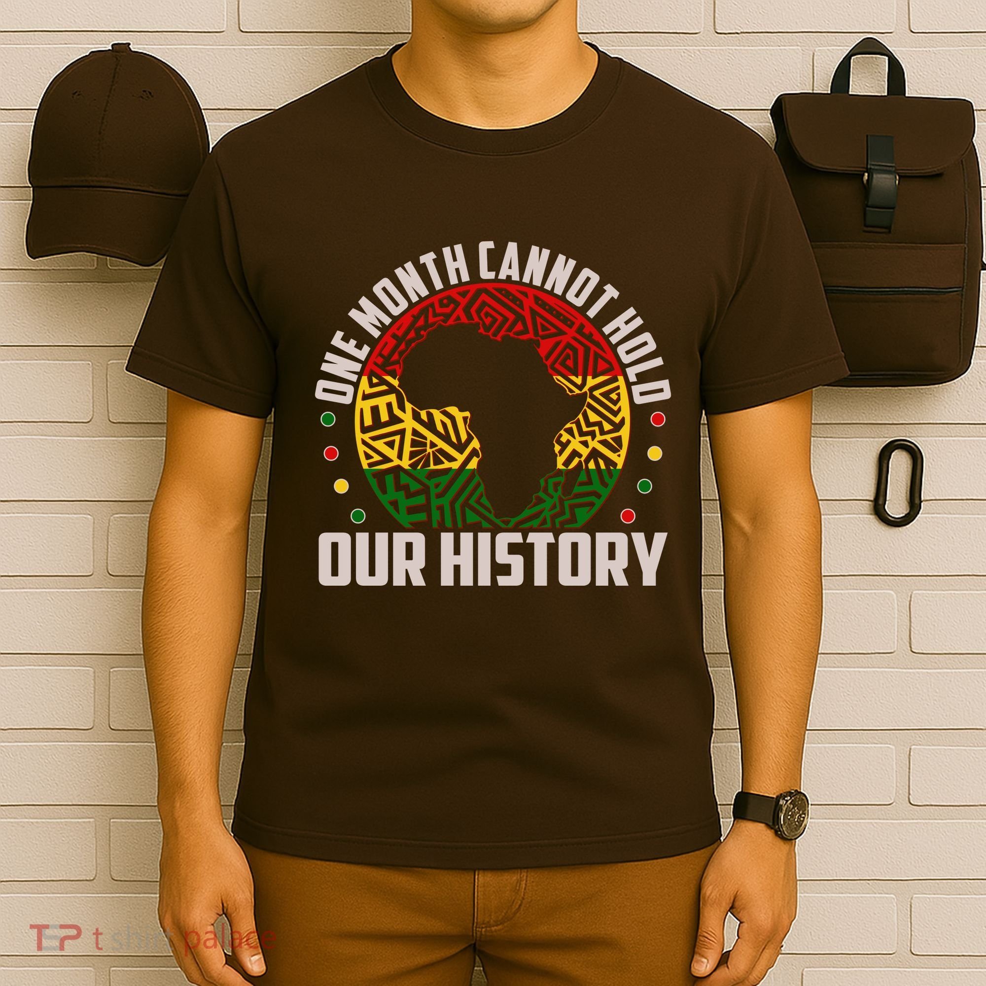 One Month Cannot Hold Our History Black History Month T-Shirt