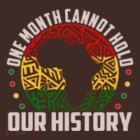 One Month Cannot Hold Our History Black History Month Baby Bodysuit thumb 2