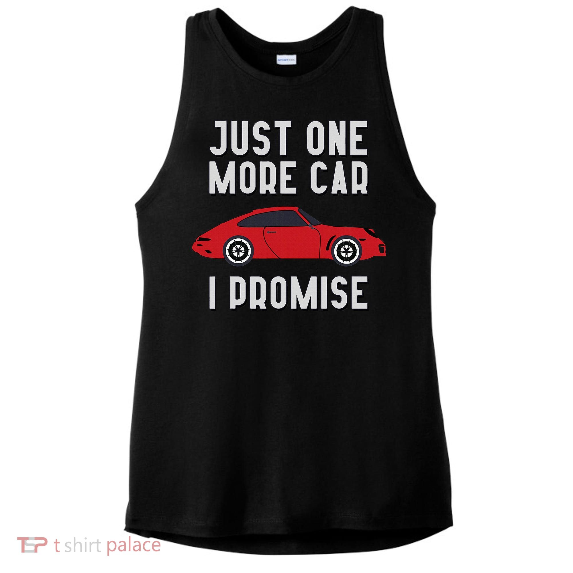 One More Car Part I Promise For Car Enthusiast Ladies PosiCharge Tri-Blend Wicking Tank