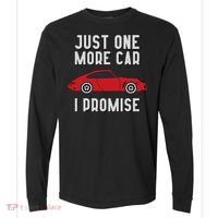 One More Car Part I Promise For Car Enthusiast Comfort Colors Heavyweight Long Sleeve T-Shirt thumb 0