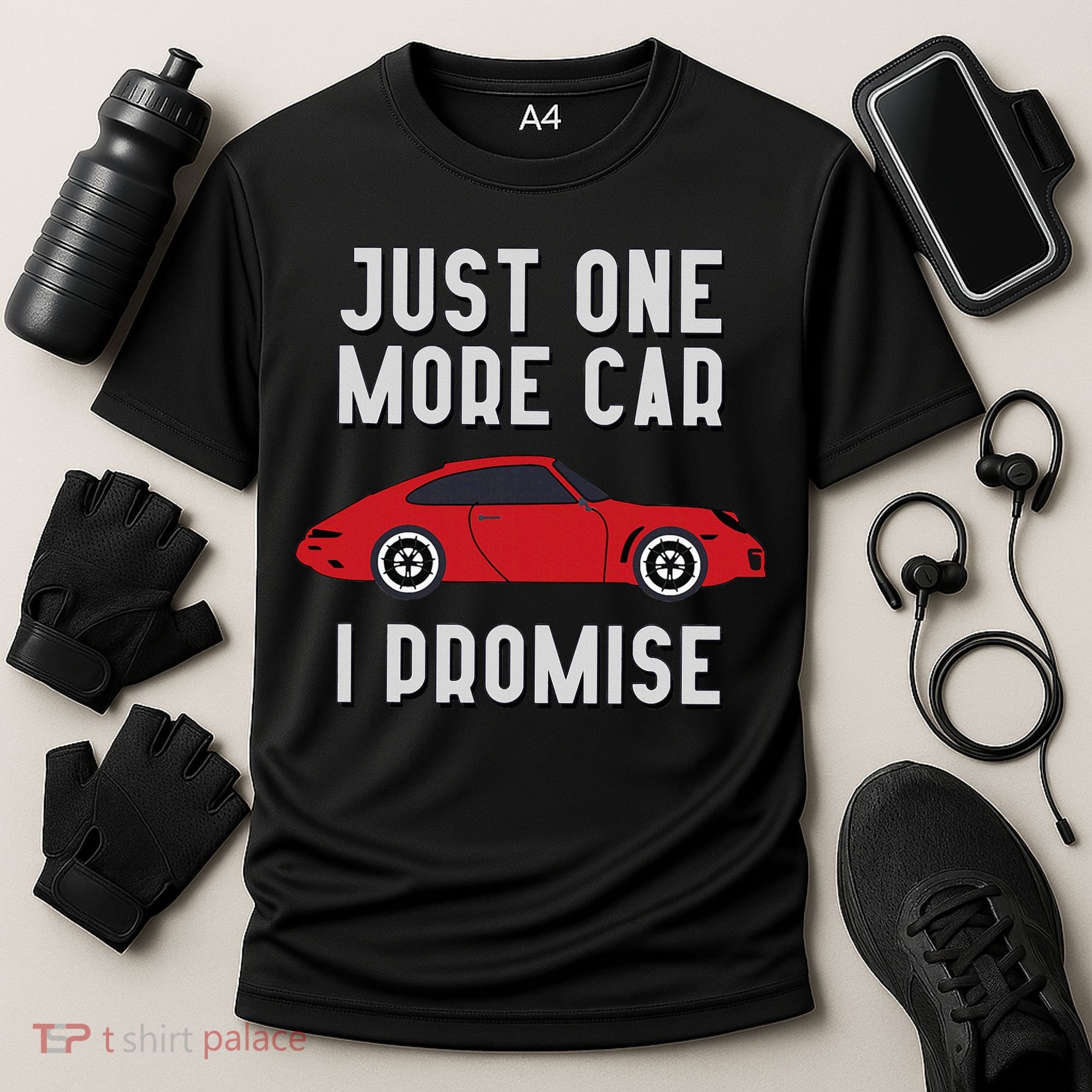 One More Car Part I Promise For Car Enthusiast Cooling Performance Crew T-Shirt