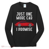 One More Car Part I Promise For Car Enthusiast Tall Long Sleeve Shirt thumb 0