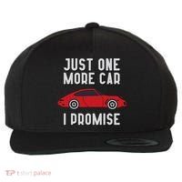 One More Car Part I Promise For Car Enthusiast Wool Snapback Cap thumb 0