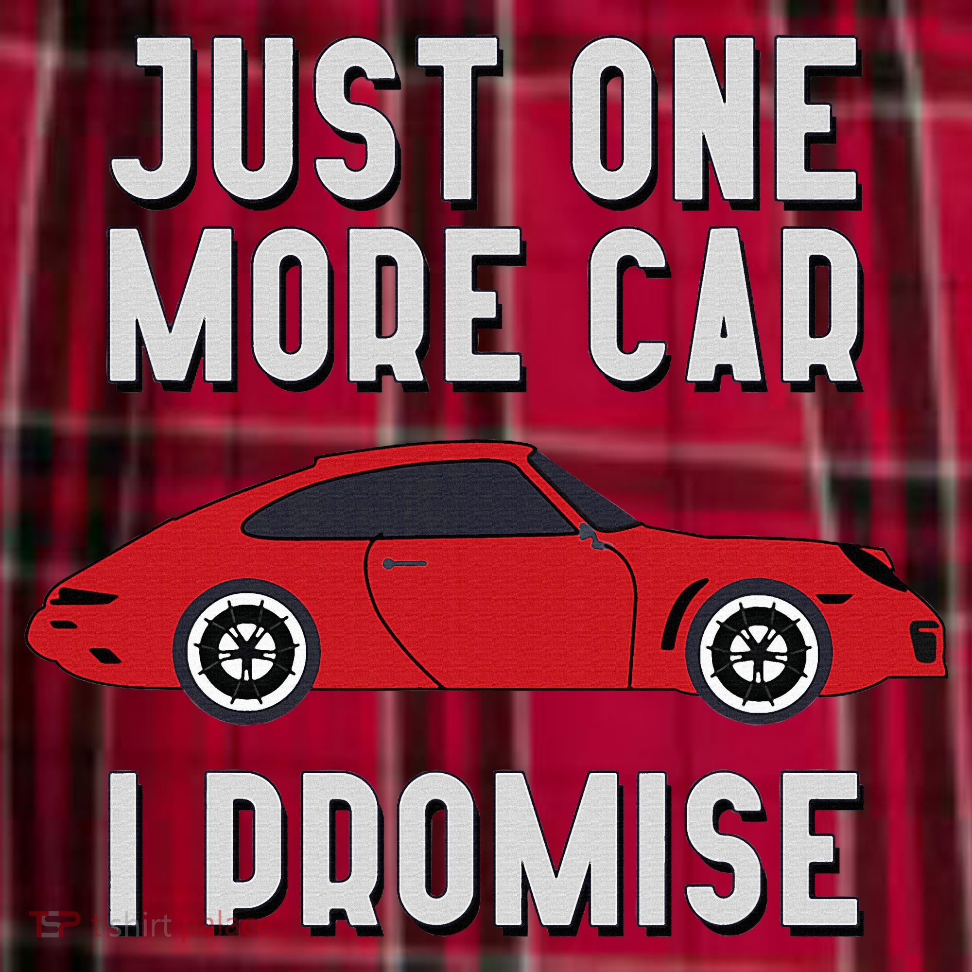 One More Car Part I Promise For Car Enthusiast Men's Flannel Plaid Pajama Pants