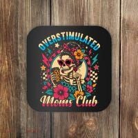 Overstimulated Moms Club Skeleton Coaster thumb 0