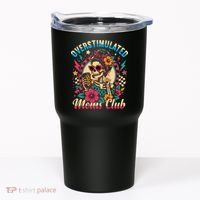 Overstimulated Moms Club Skeleton Tumbler thumb 0
