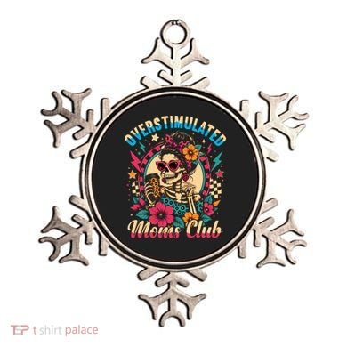 Overstimulated Moms Club Skeleton Ornament