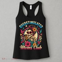 Overstimulated Moms Club Skeleton Women's Tank Top thumb 3