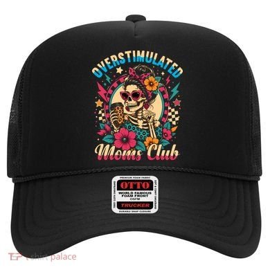 Overstimulated Moms Club Skeleton Hat