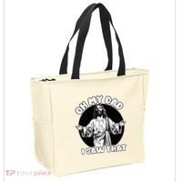 Oh My Dad I Saw That Funny Jesus Humor Tote Bag thumb 2