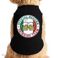 Official Mexican Drinking Team Funny Mexico Drinking Team Doggie Tank thumb 0