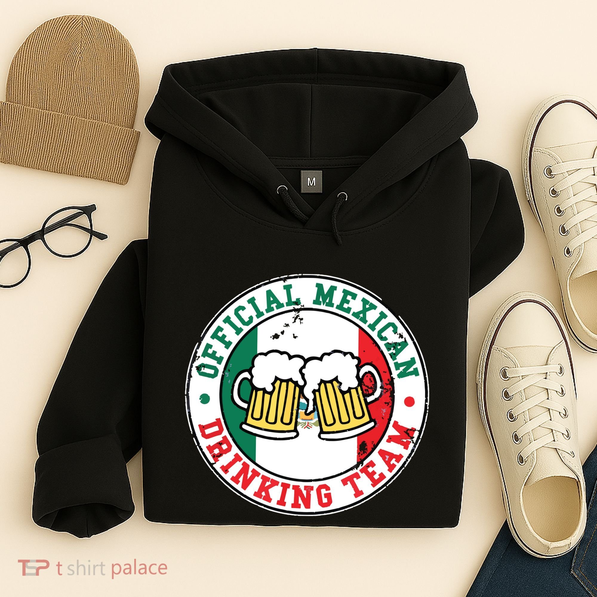 Official Mexican Drinking Team Funny Mexico Drinking Team Hoodie