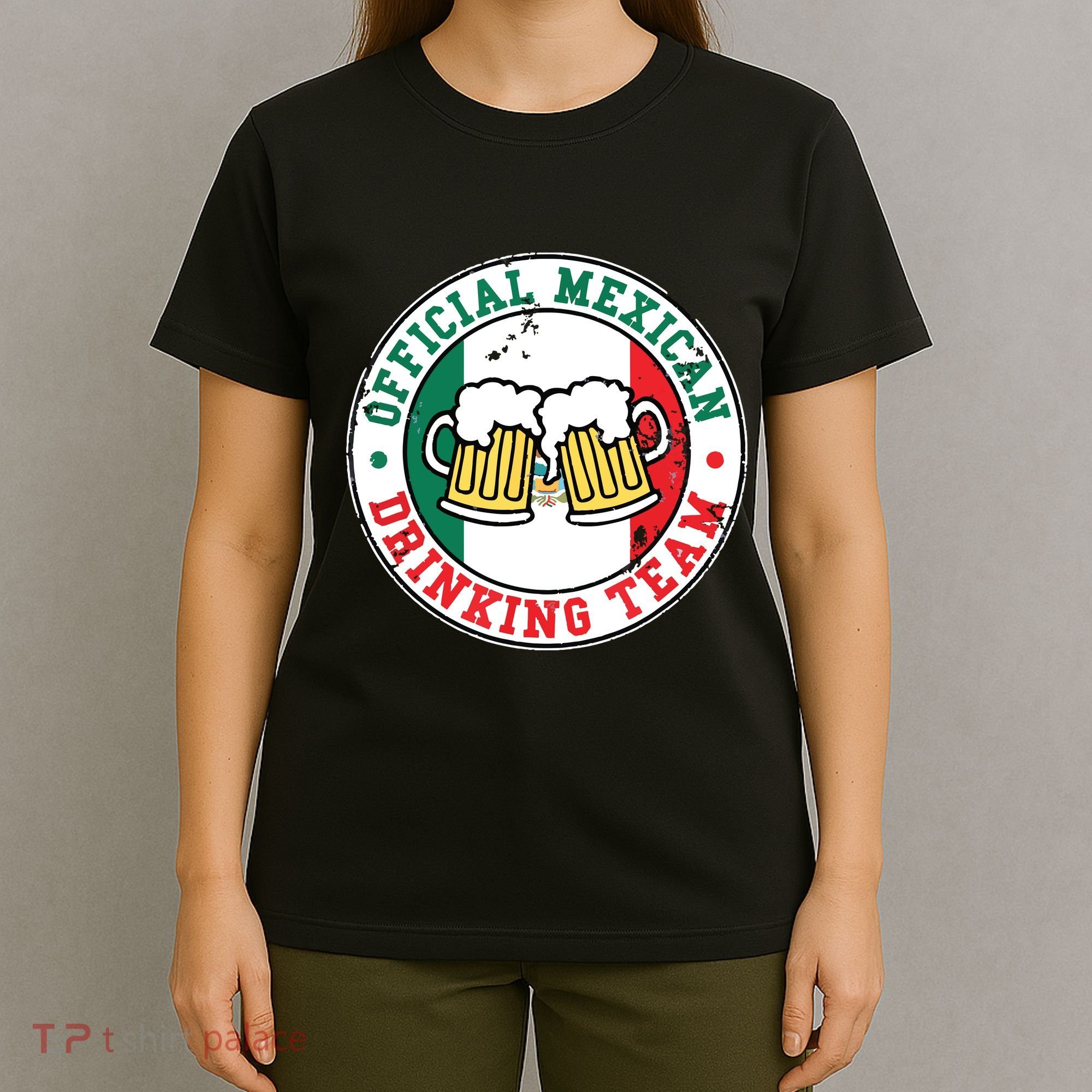 Official Mexican Drinking Team Funny Mexico Drinking Team T-Shirt