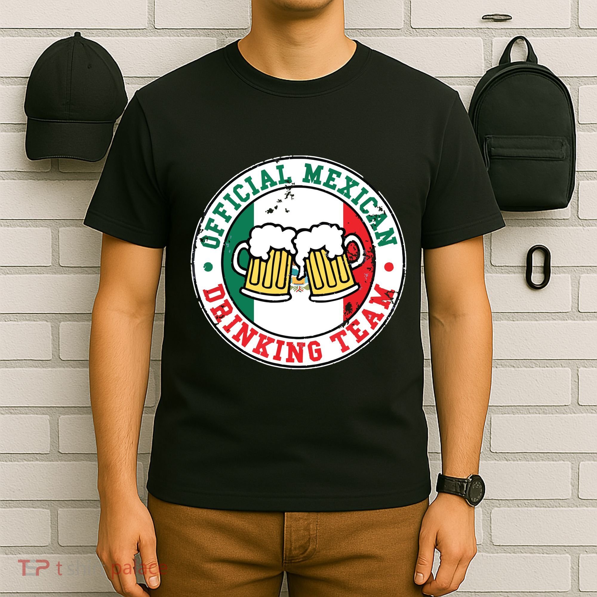 Official Mexican Drinking Team Funny Mexico Drinking Team T-Shirt