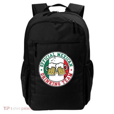 Official Mexican Drinking Team Funny Mexico Drinking Team Backpack