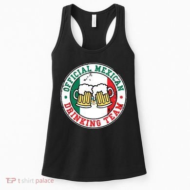 Official Mexican Drinking Team Funny Mexico Drinking Team Women's Tank Top