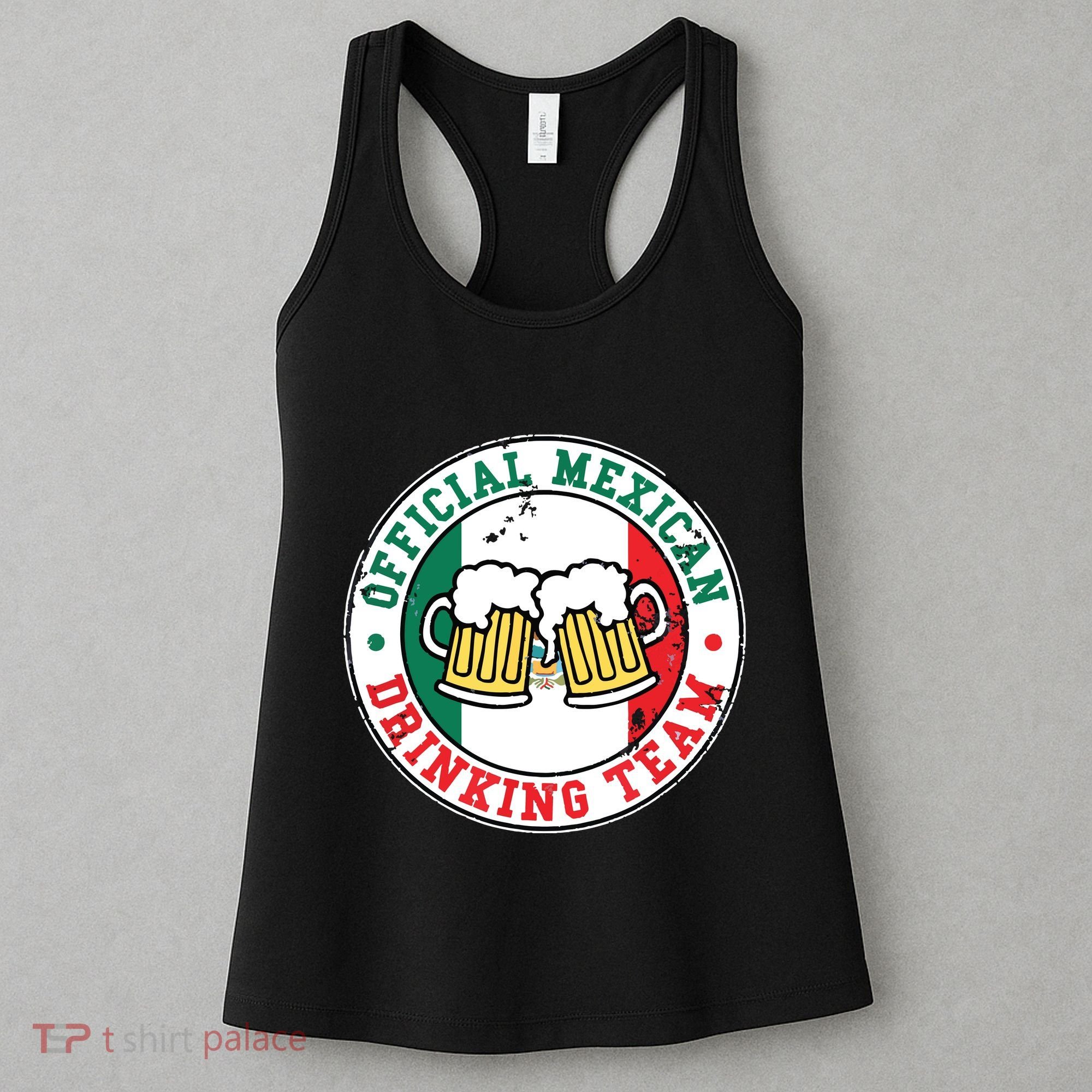 Official Mexican Drinking Team Funny Mexico Drinking Team Women's Tank Top