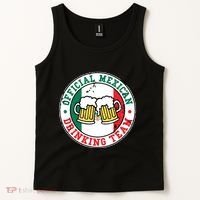 Official Mexican Drinking Team Funny Mexico Drinking Team Tank Top thumb 2