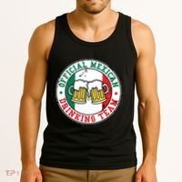 Official Mexican Drinking Team Funny Mexico Drinking Team Tank Top thumb 3