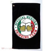 Official Mexican Drinking Team Funny Mexico Drinking Team Golf Towel thumb 0