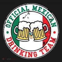 Official Mexican Drinking Team Funny Mexico Drinking Team Toddler T-Shirt thumb 4