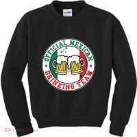 Official Mexican Drinking Team Funny Mexico Drinking Team Kids Sweatshirt thumb 0