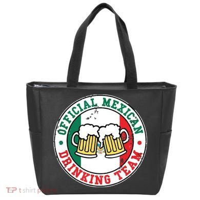 Official Mexican Drinking Team Funny Mexico Drinking Team Tote Bag