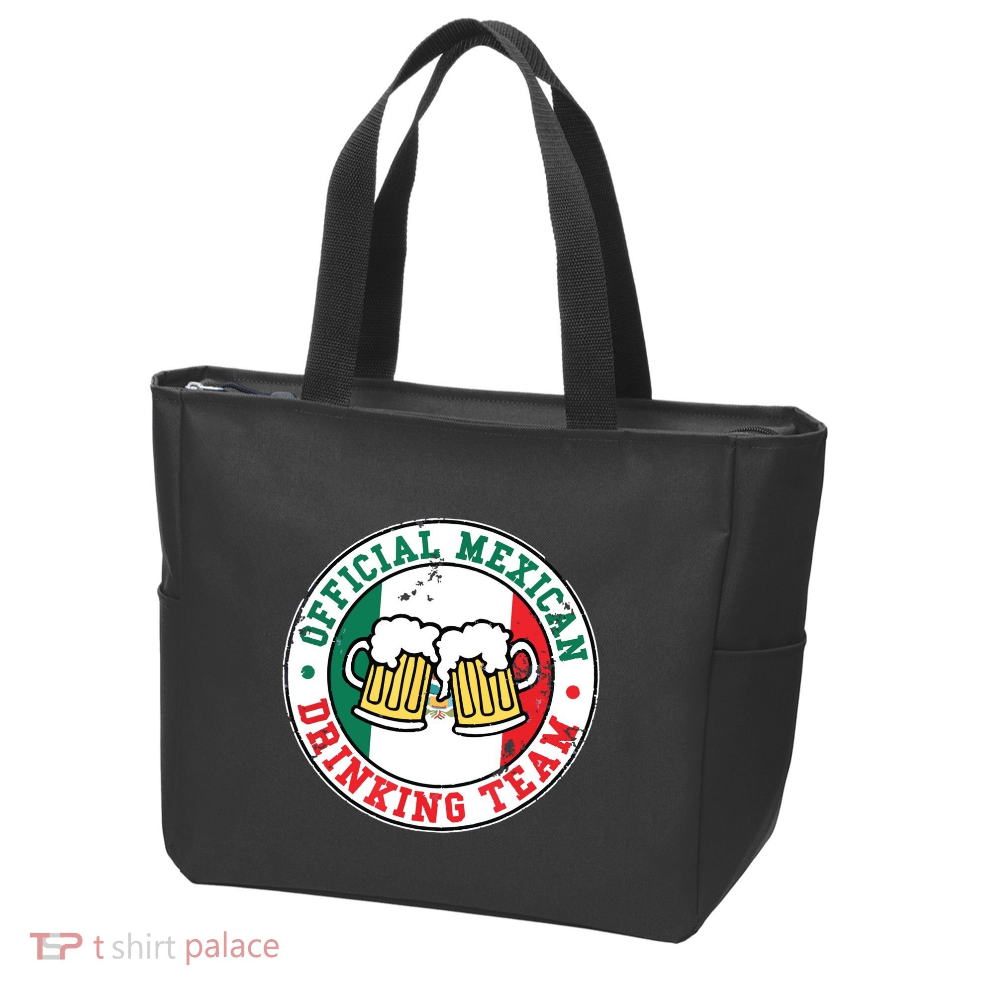 Official Mexican Drinking Team Funny Mexico Drinking Team Tote Bag
