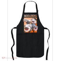 Orange Moo Deng Meme Hippo Apron thumb 0