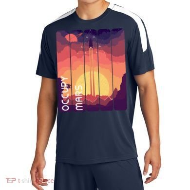 Occupy Mars Elon Musk Spacex Space Landscape Astronaut Planets Stars Soccer Jersey