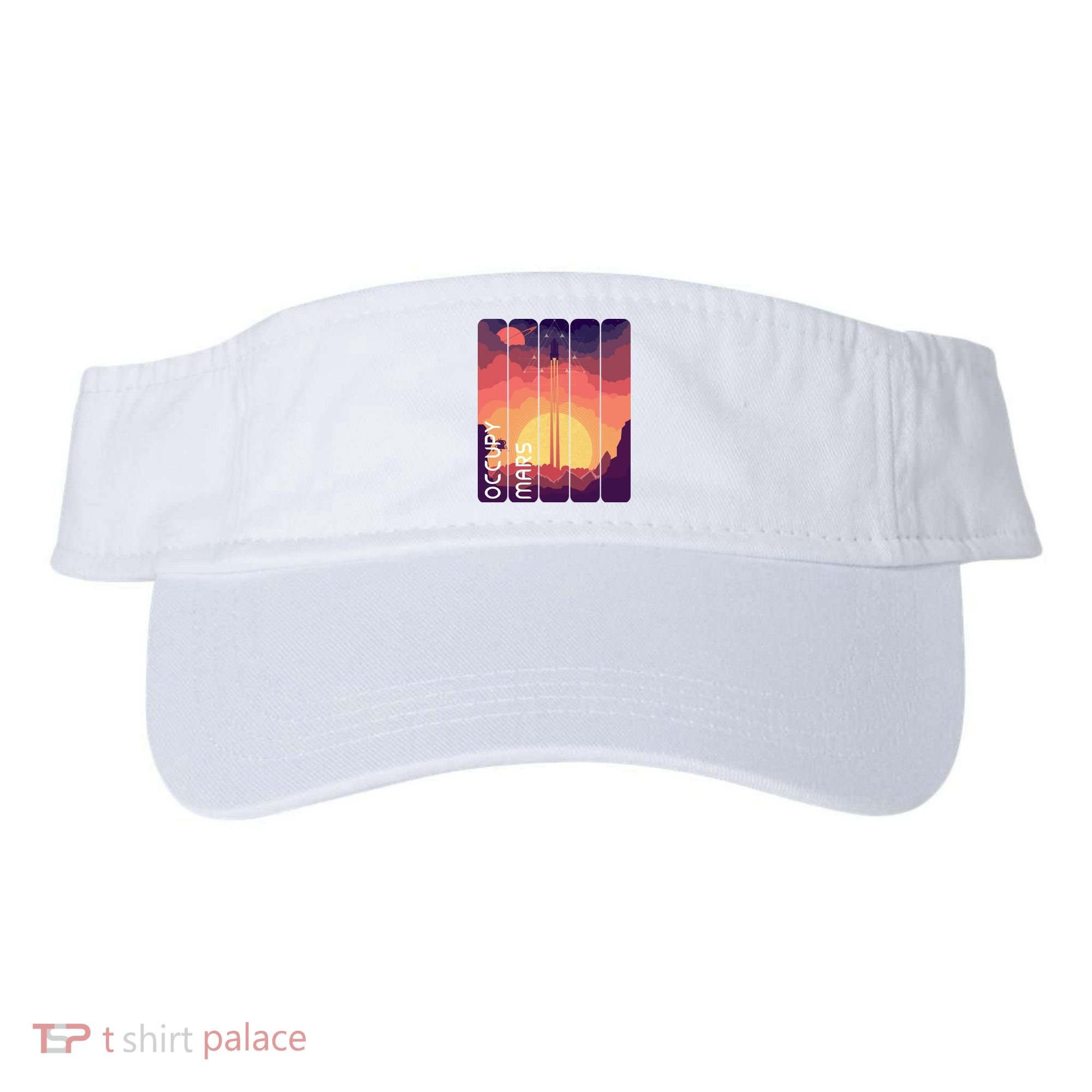 Occupy Mars Elon Musk Spacex Space Landscape Astronaut Planets Stars Visor