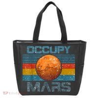 Occupy Mars Elon Musk SpaceX Project Gift Ideas Occupy Mars Trending Tote Bag thumb 0