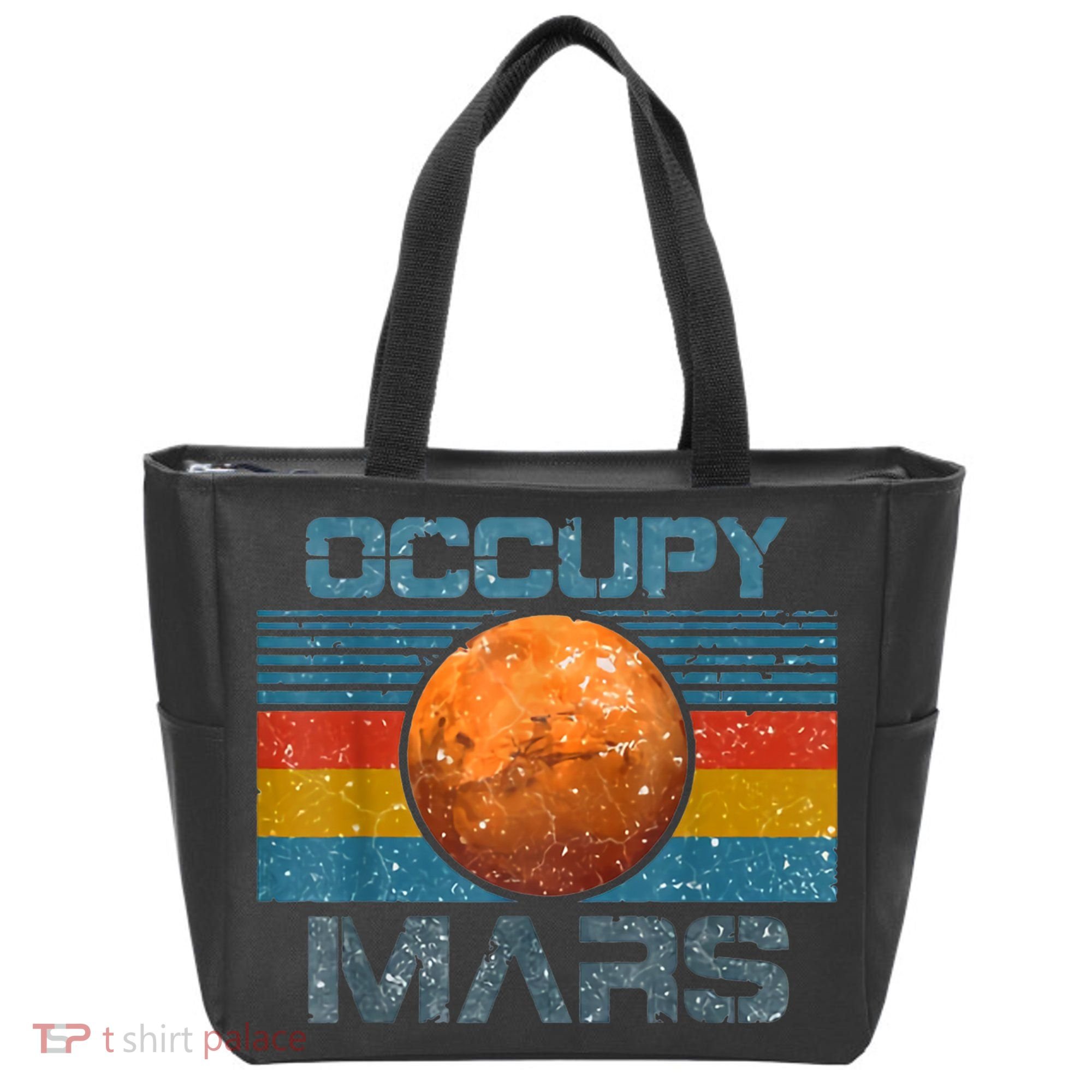 Occupy Mars Elon Musk SpaceX Project Gift Ideas Occupy Mars Trending Tote Bag