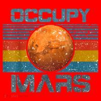 Occupy Mars Elon Musk SpaceX Project Gift Ideas Occupy Mars Trending Santa Hat thumb 1