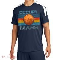 Occupy Mars Elon Musk SpaceX Project Gift Ideas Occupy Mars Trending Sport-Tek Competitor United Soccer Jersey thumb 0