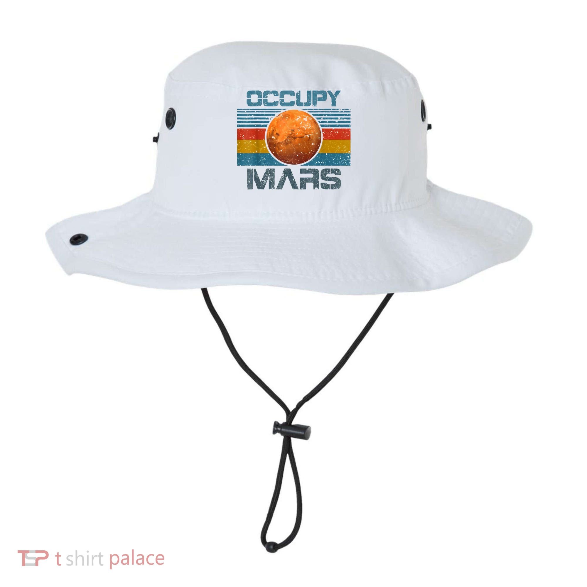Occupy Mars Elon Musk SpaceX Project Gift Ideas Occupy Mars Trending Bucket Hat