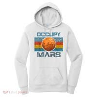 Occupy Mars Elon Musk SpaceX Project Gift Ideas Occupy Mars Trending Women's Hoodie thumb 0