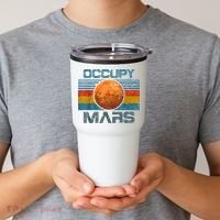 Occupy Mars Elon Musk SpaceX Project Gift Ideas Occupy Mars Trending Tumbler thumb 2