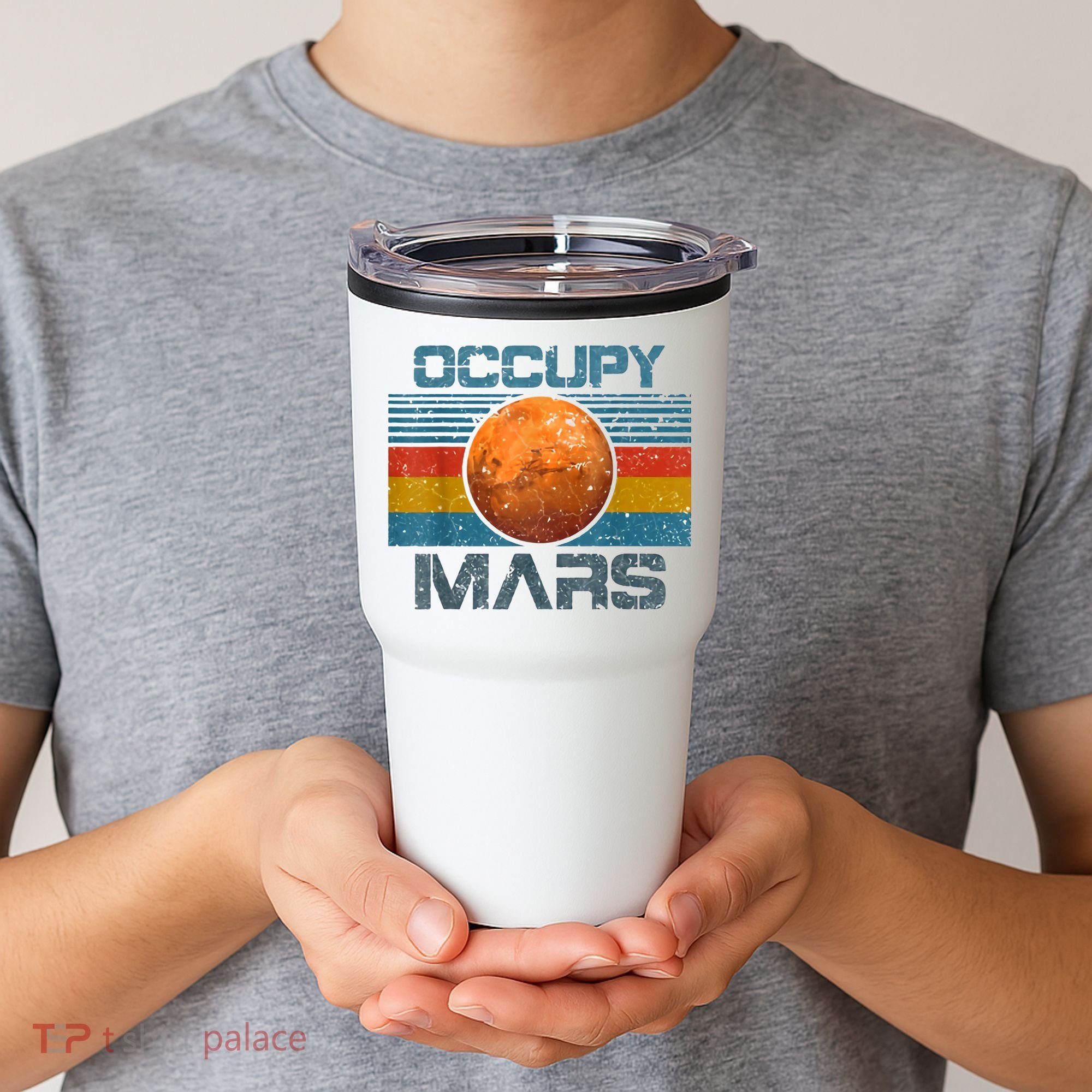 Occupy Mars Elon Musk SpaceX Project Gift Ideas Occupy Mars Trending Tumbler