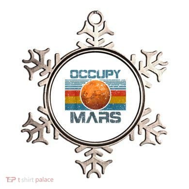Occupy Mars Elon Musk SpaceX Project Gift Ideas Occupy Mars Trending Ornament