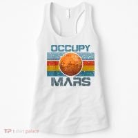 Occupy Mars Elon Musk SpaceX Project Gift Ideas Occupy Mars Trending Women's Tank Top thumb 0